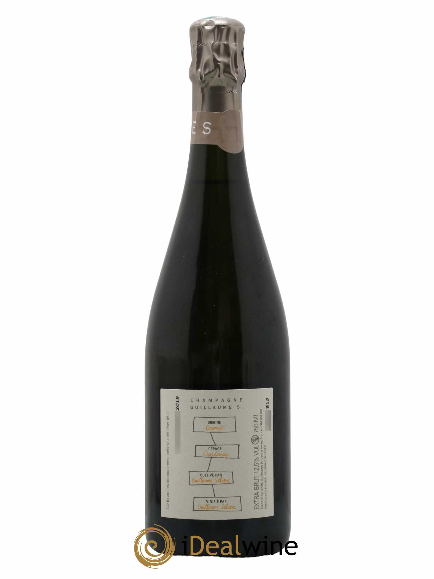 Au Dessus du Gros Mont Guillaume Selosse   - Lot de 1 Bouteille
