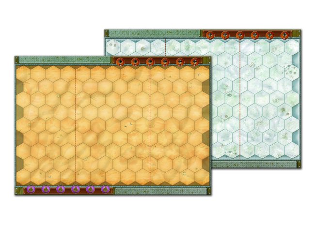 Memoir 44 - Winter/Desert Board Map (Exp.) (engl.)