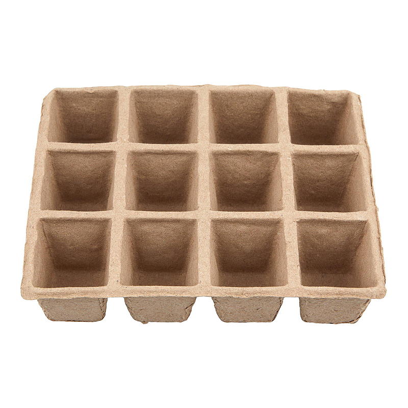 Blossom Fiberpotte 4-pk Brett m/12 potter