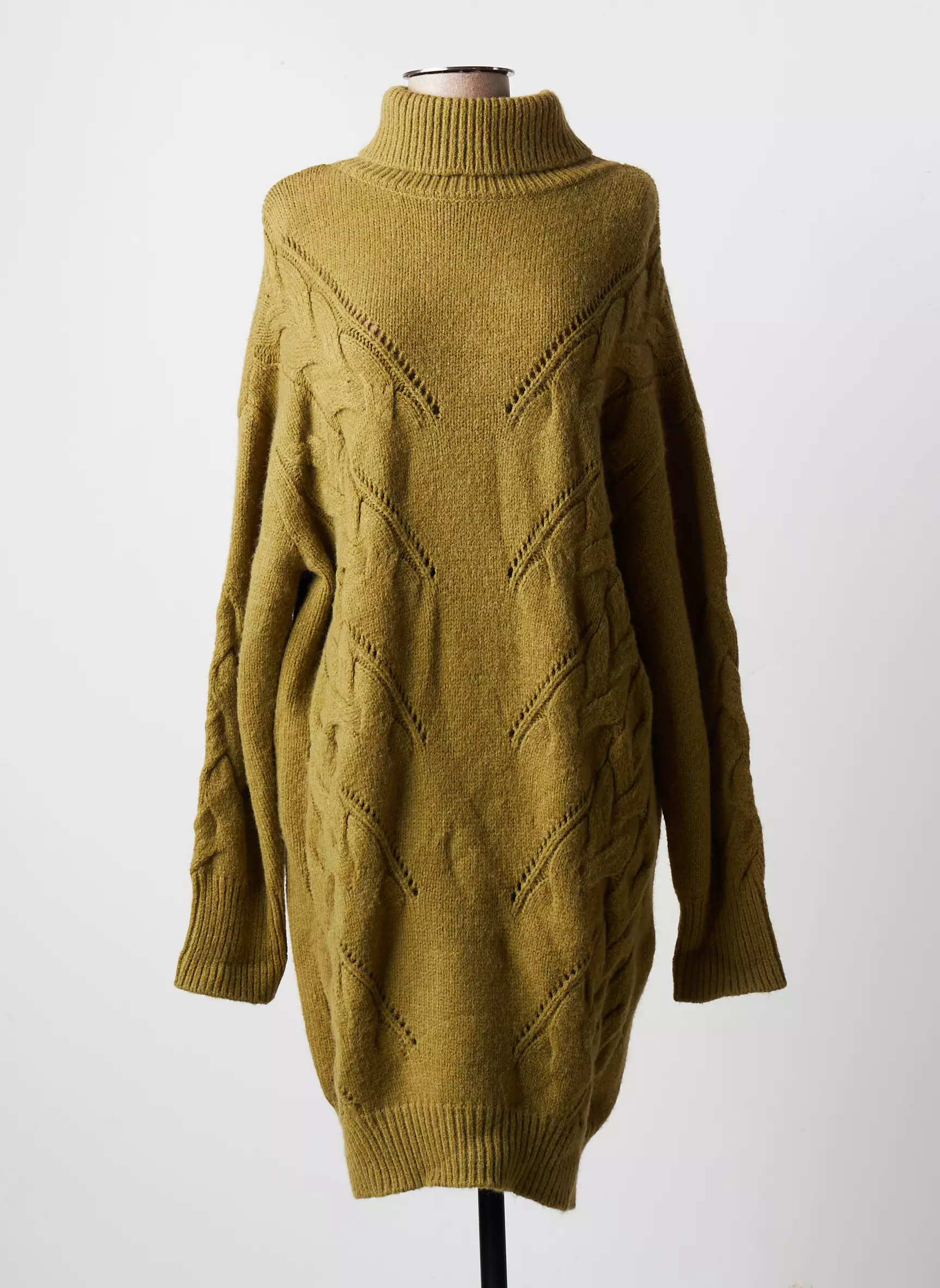 Lois Robes Pulls Femme couleur vert