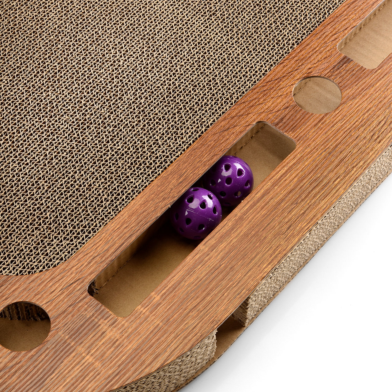 Canadian Cat Company Intelligenzspielzeug Canadian Cat Company Katzenspielplatz PlayPlate braun