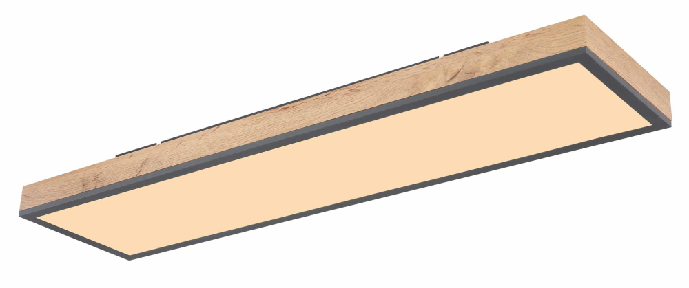 Deckenleuchte Doro Holzfarben