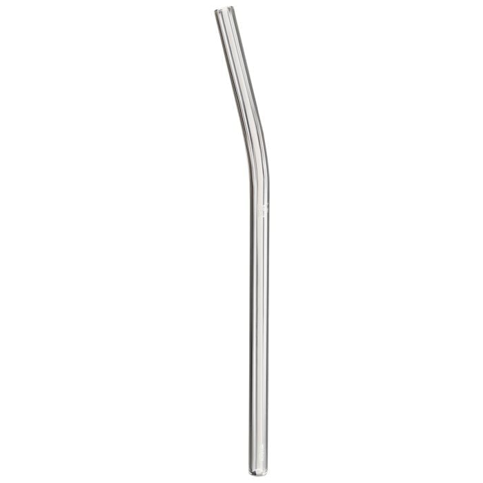 Baric Trinkhalm-Set aus Glas, 22 cm, 6-teilig plus ReinigungsbÜrste