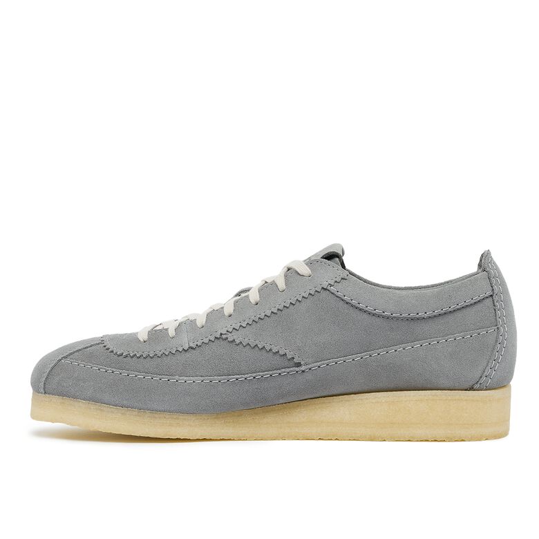 Clarks Wallabee Tor steel grey sde