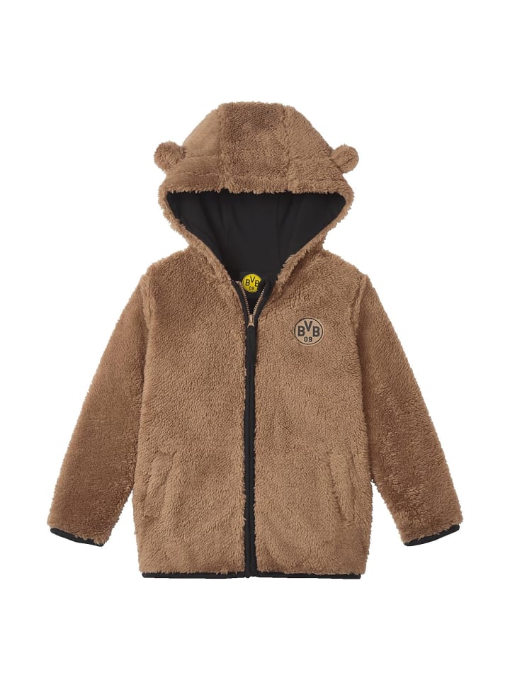 BVB BVB Baby Teddyjacke in Braun günstig kaufen