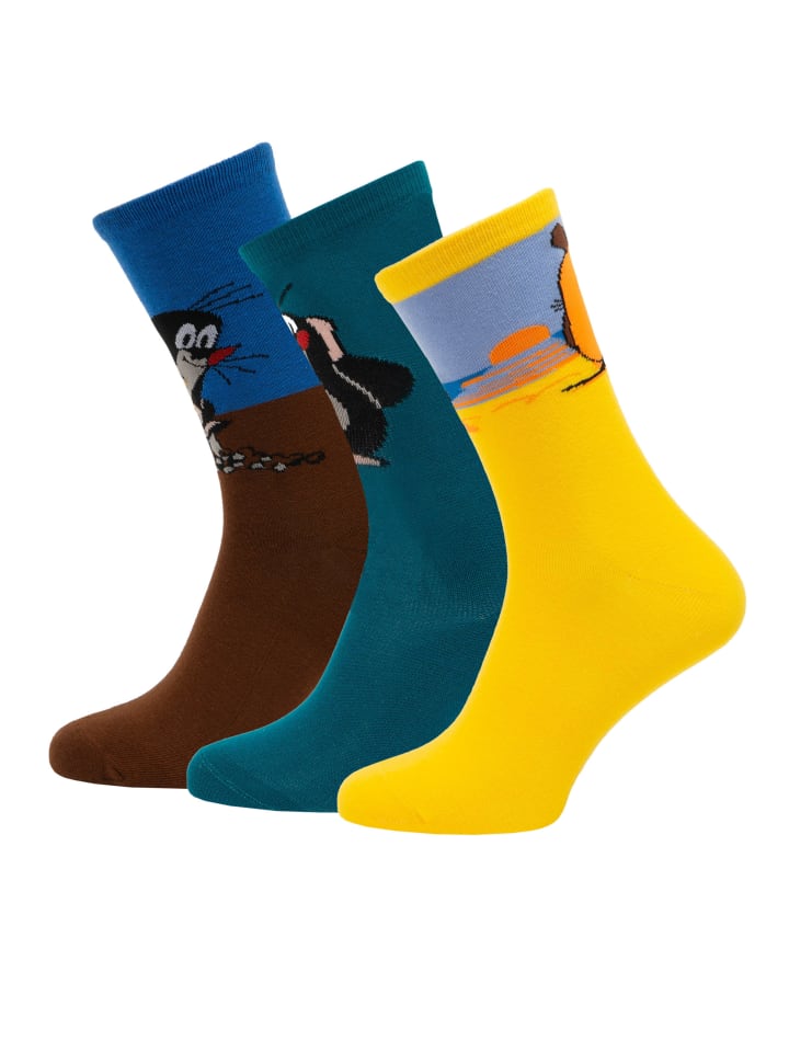koaa Socken Maus & Der kleine Maulwurf in mehrfarbig günstig kaufen