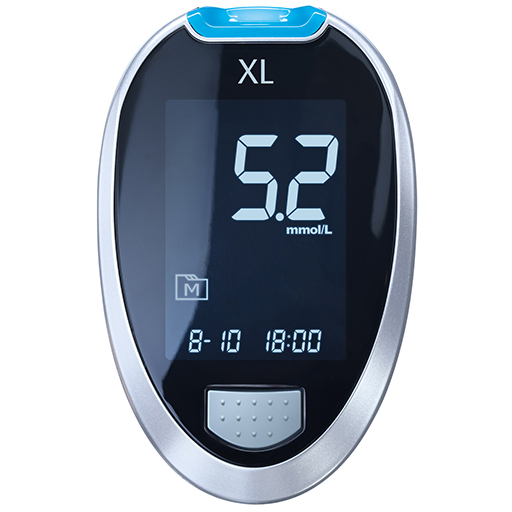 GLUCOCHECK XL Blutzuckermessgerät Set mmol/l  1 St