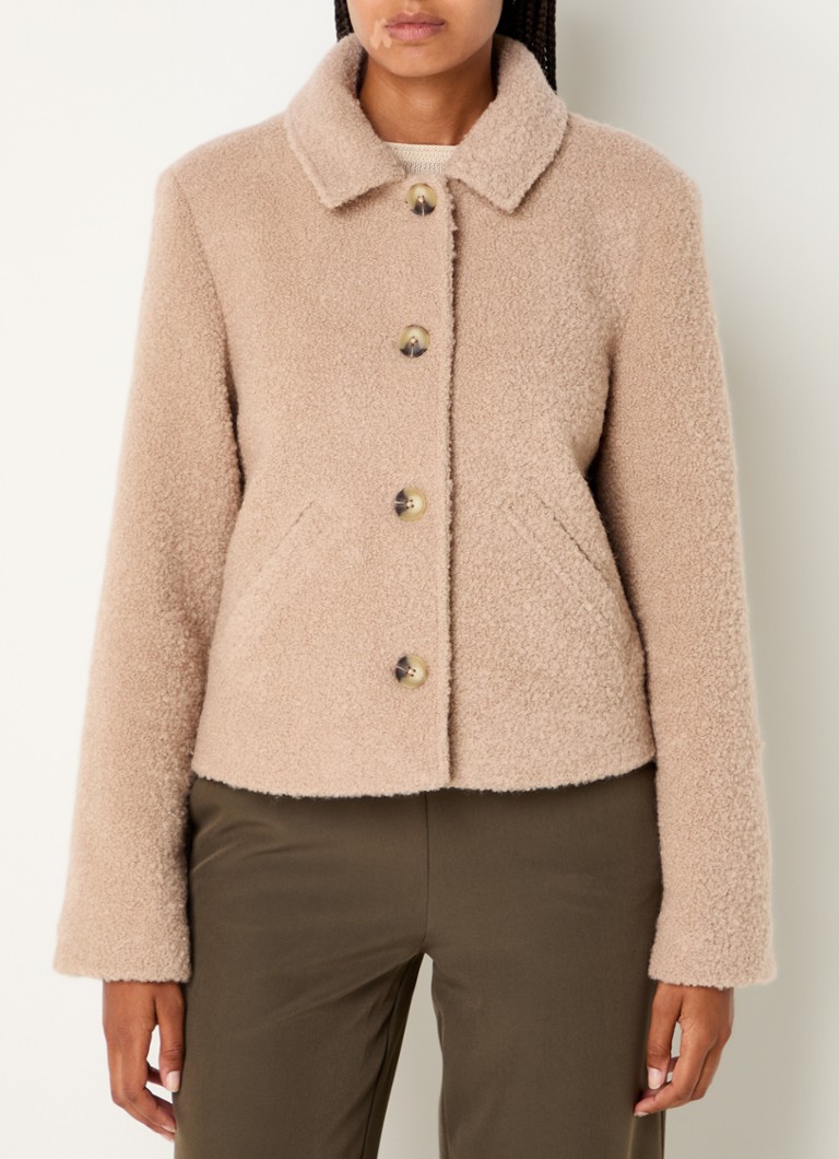 Modström Justy jacket in wool blend with side pockets