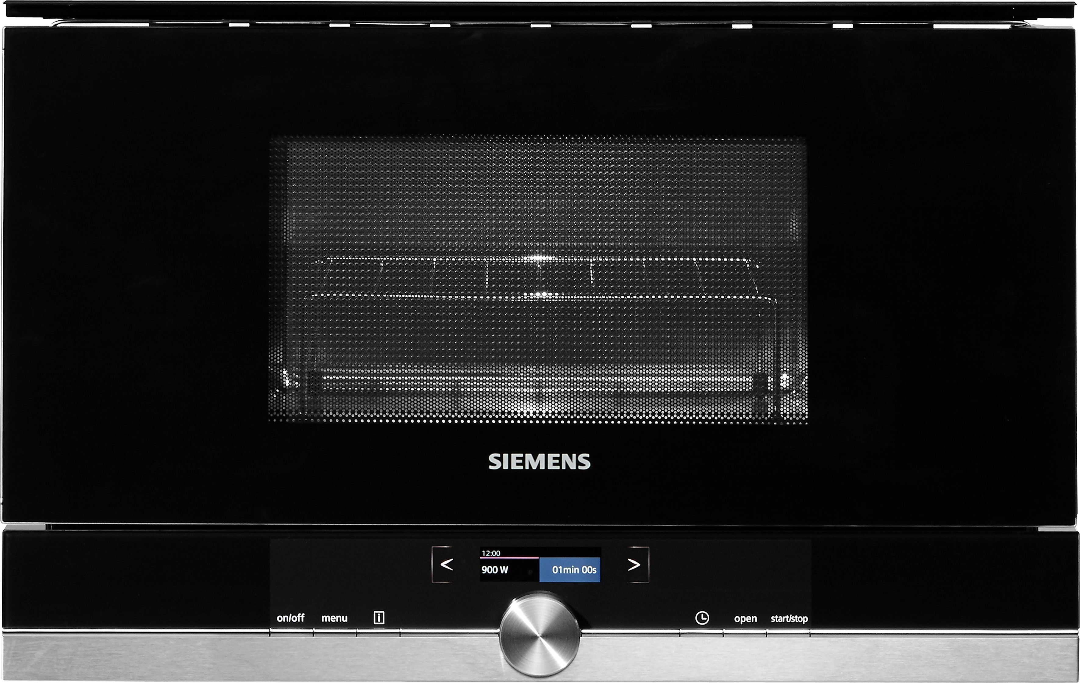 SIEMENS Einbau-Mikrowelle BE634LGS1, Grill, Mikrowelle, 21 l