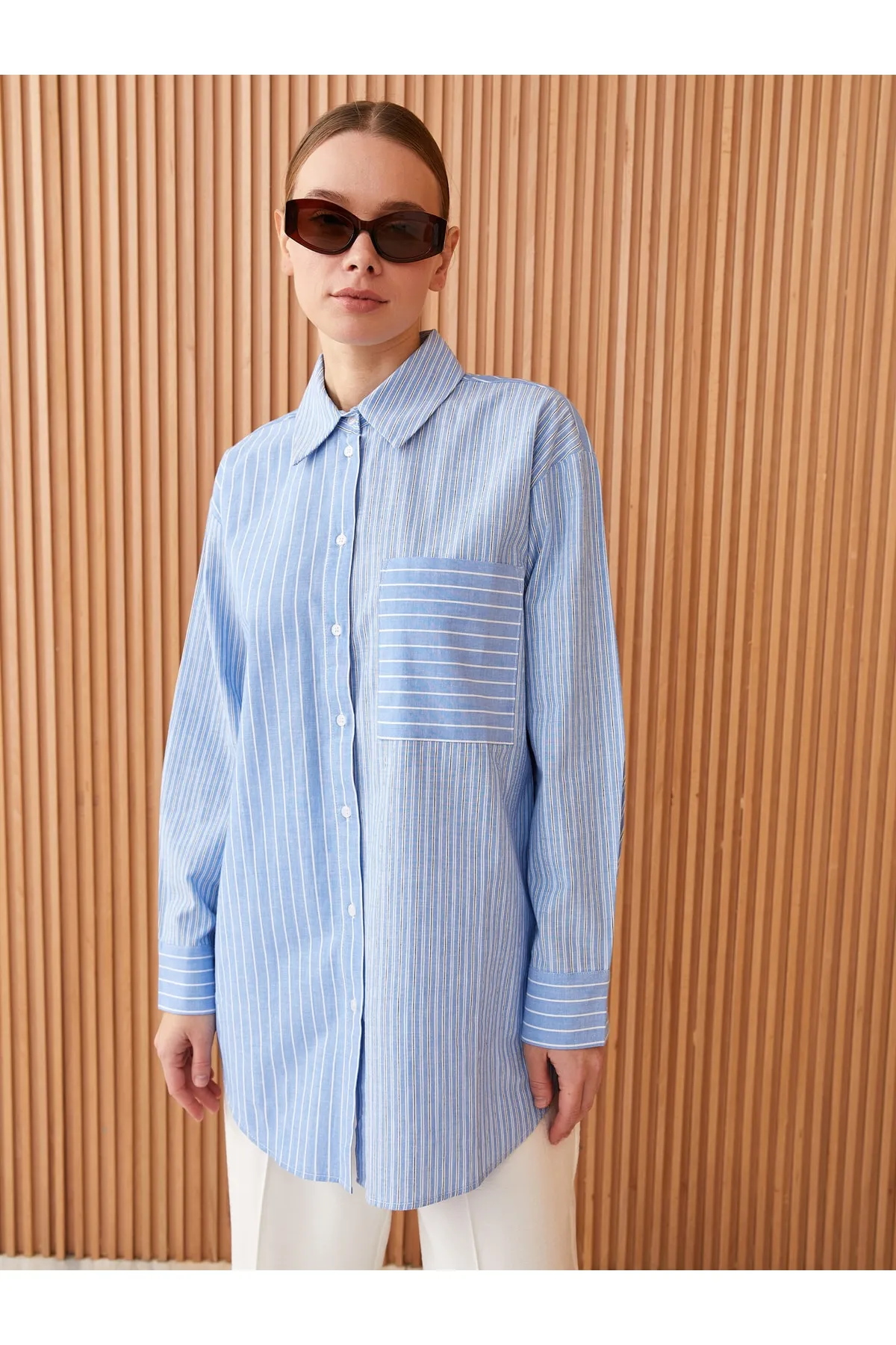 LC Waikiki  Tunika - Blau - Oversized