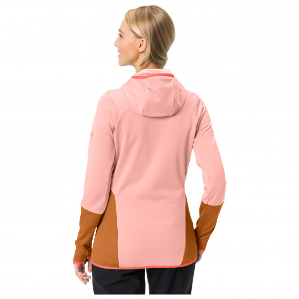 Vaude - Women's Monviso Hooded Grid Fleece Jacket - Fleecejacke