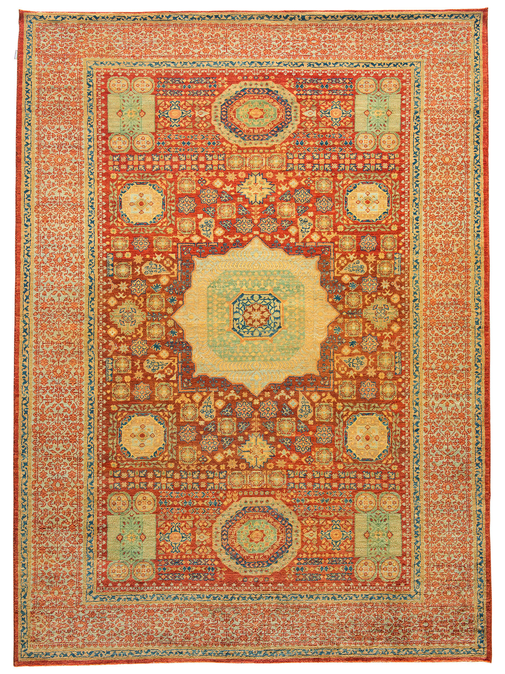 Kazak Ghazni ca. 202 x 277 cm, Unikat / Einzelstück