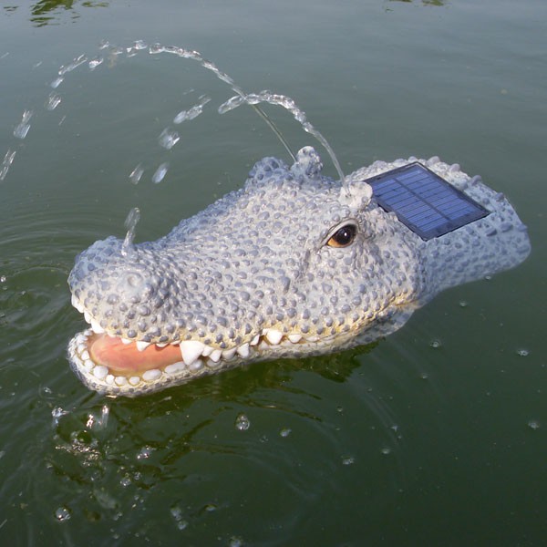 MAUK Solarspringbrunnenpumpe Krokodil