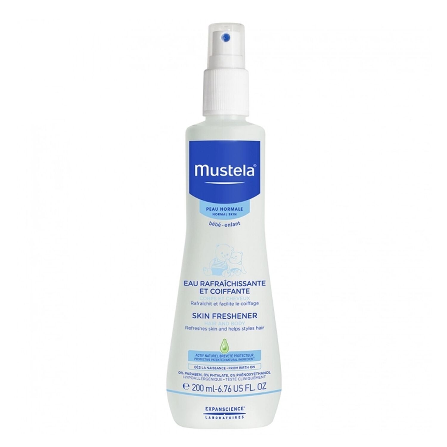 Mustela Eau Raffraîchissante & Coiffante Peau Normale Bébé & Enfant