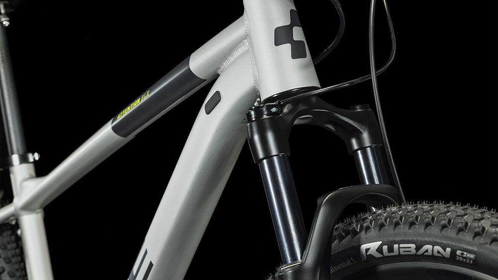 Cube Attention SLX silvergrey´n´lime kaufen | Bike-Discount