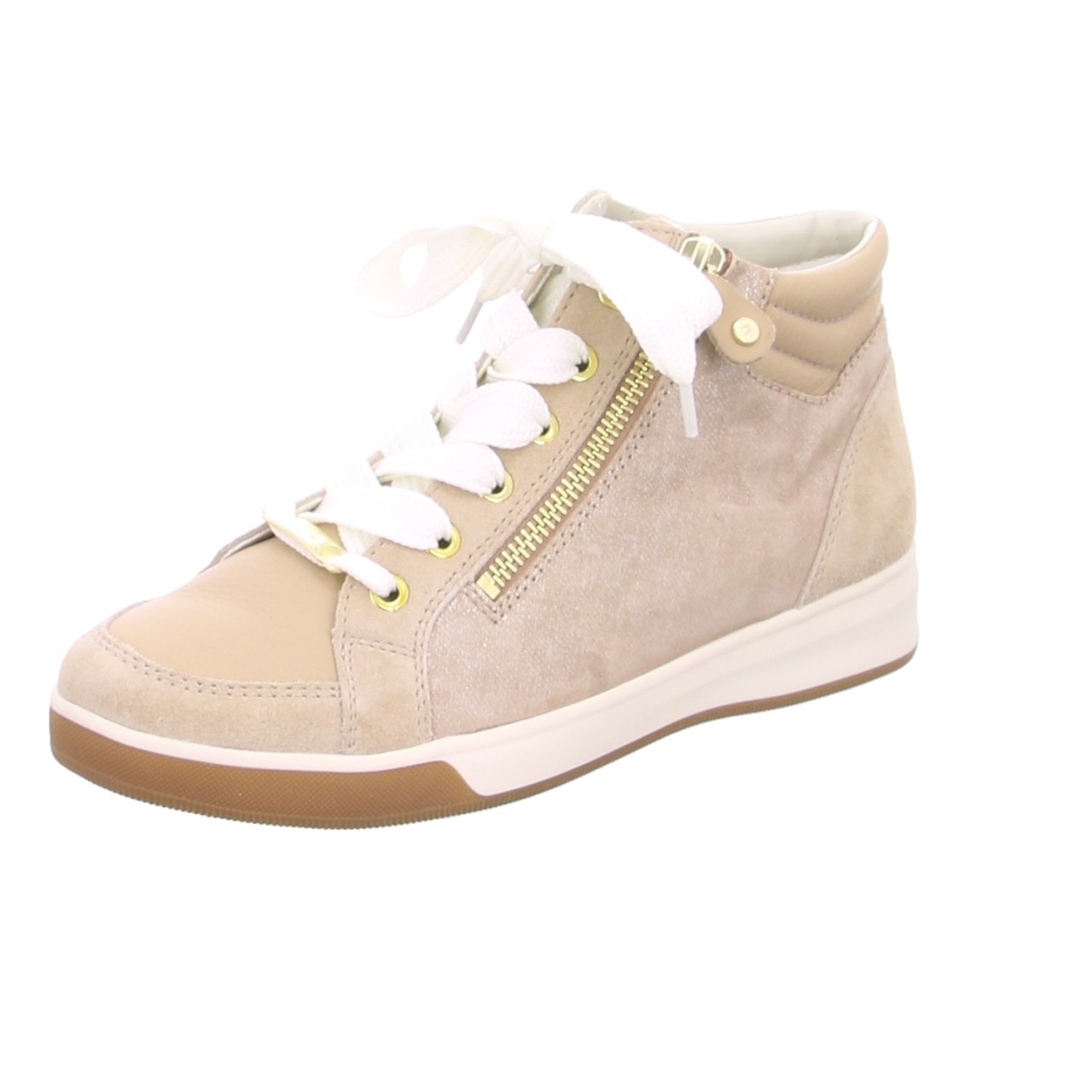 ARA Freizeit Schnürer beige OM-St-High-Soft