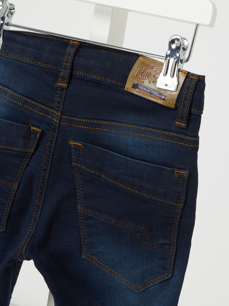 Skinny Fit Jeans mit Stretch-Anteil in jeans
