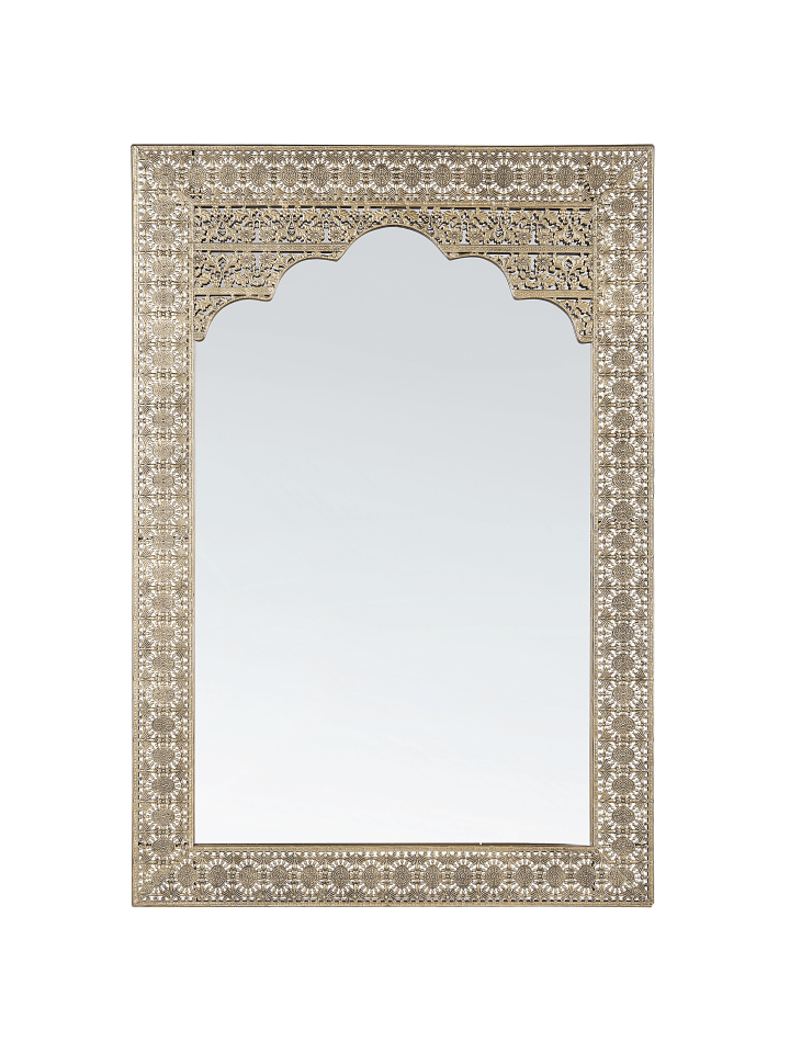 Beliani Wandspiegel PALI in Gold - (W) 60 x (H) 90 x (L) 2 cm günstig kaufen onesize