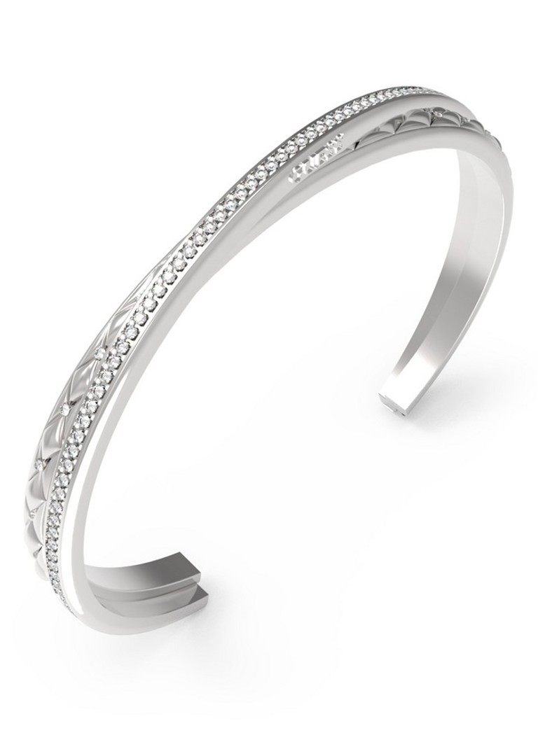 GUESS Crystal Bangle JUBB04584JWRHS