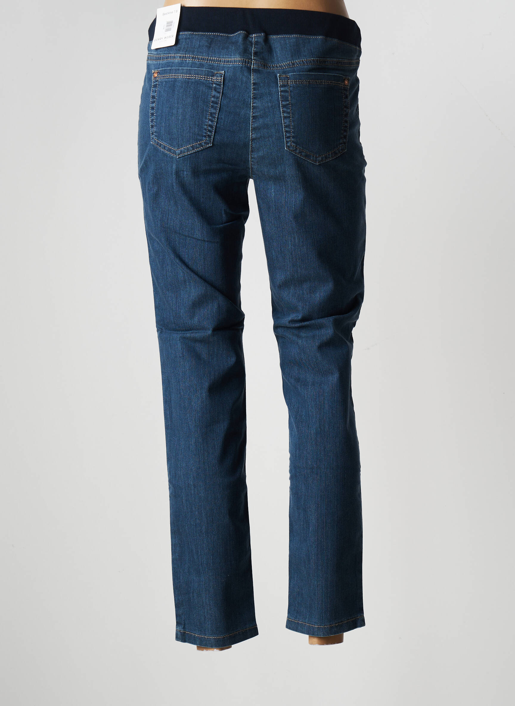 Gerry Weber Jeans Coupe Slim Femme couleur bleu