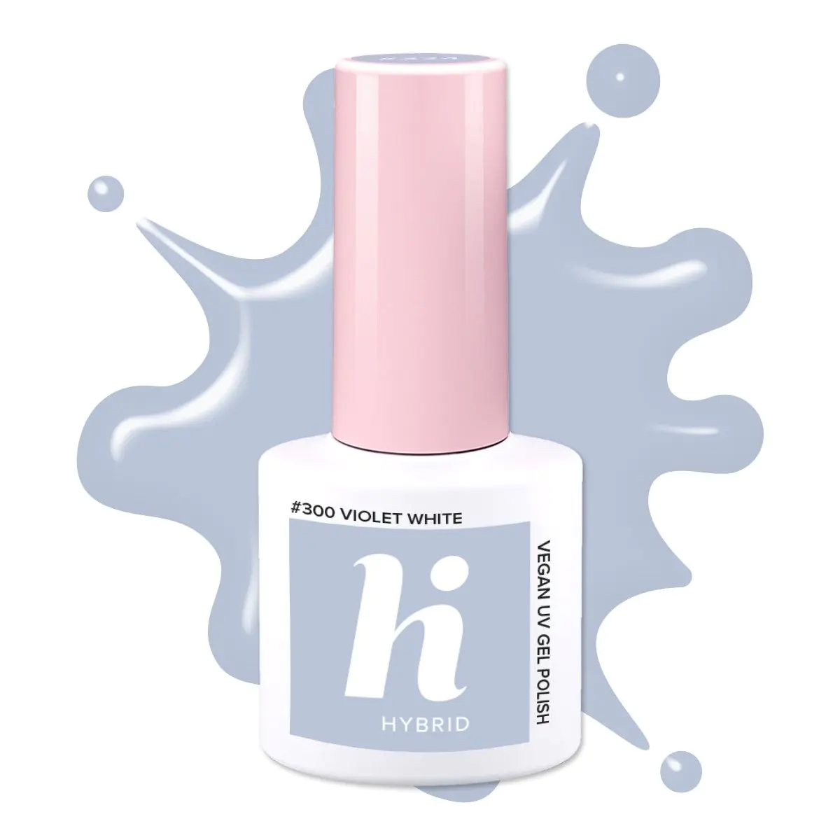 Hi Hybrid hibridni lak za nokte 300 ljubičasto bijela 5ml