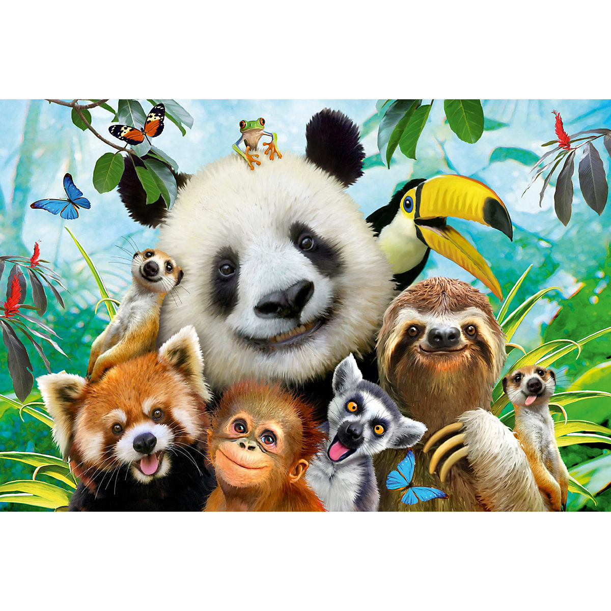 Puzzle 200 Teile Einfach tierisch!