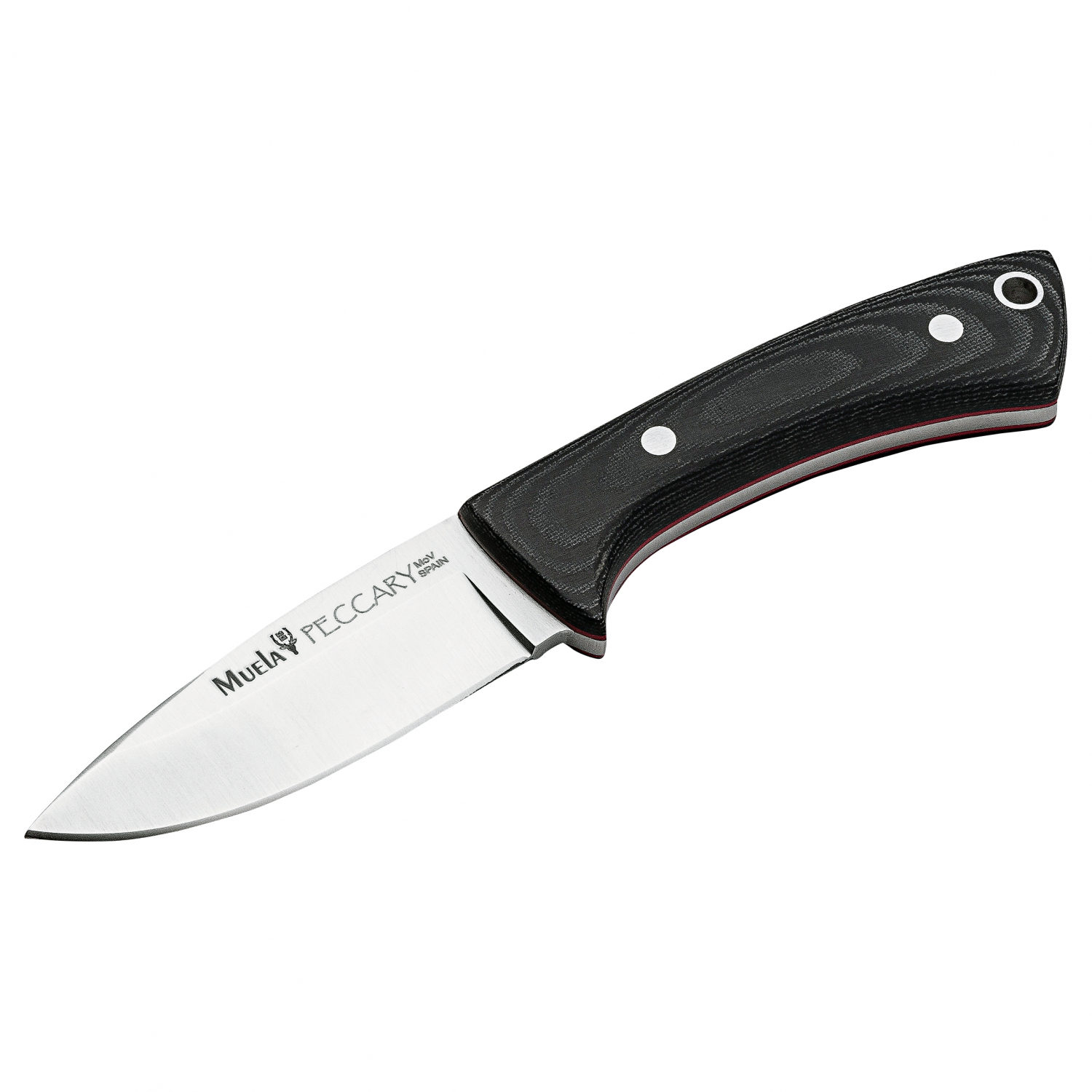 Muela Messer Peccary Black