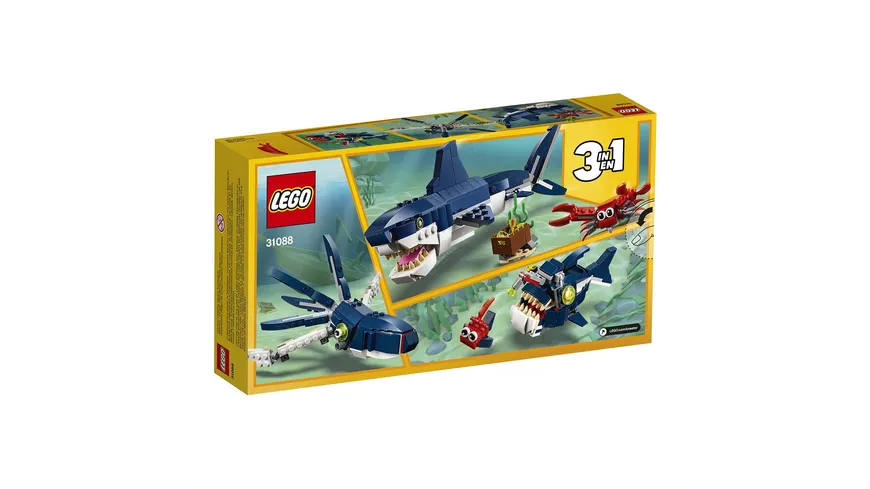 LEGO Creator 31088 Bewohner der Tiefsee