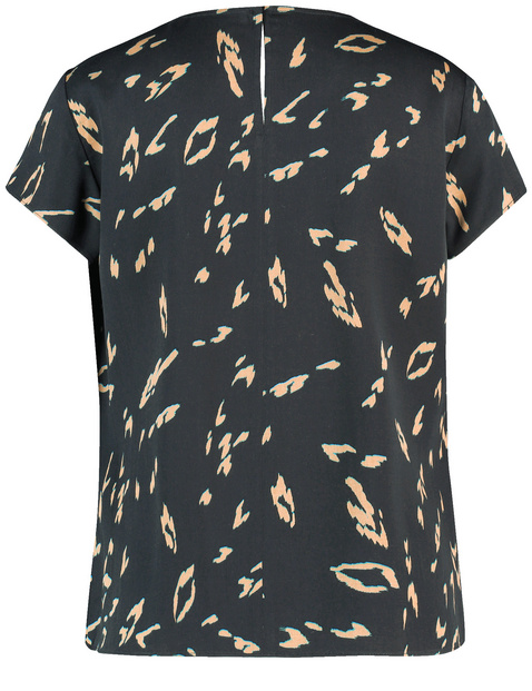 Blusenshirt mit Allover-Print