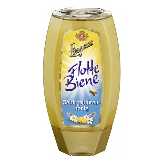 Langnese Flotte Biene Gebirgsblüten Honig 250G