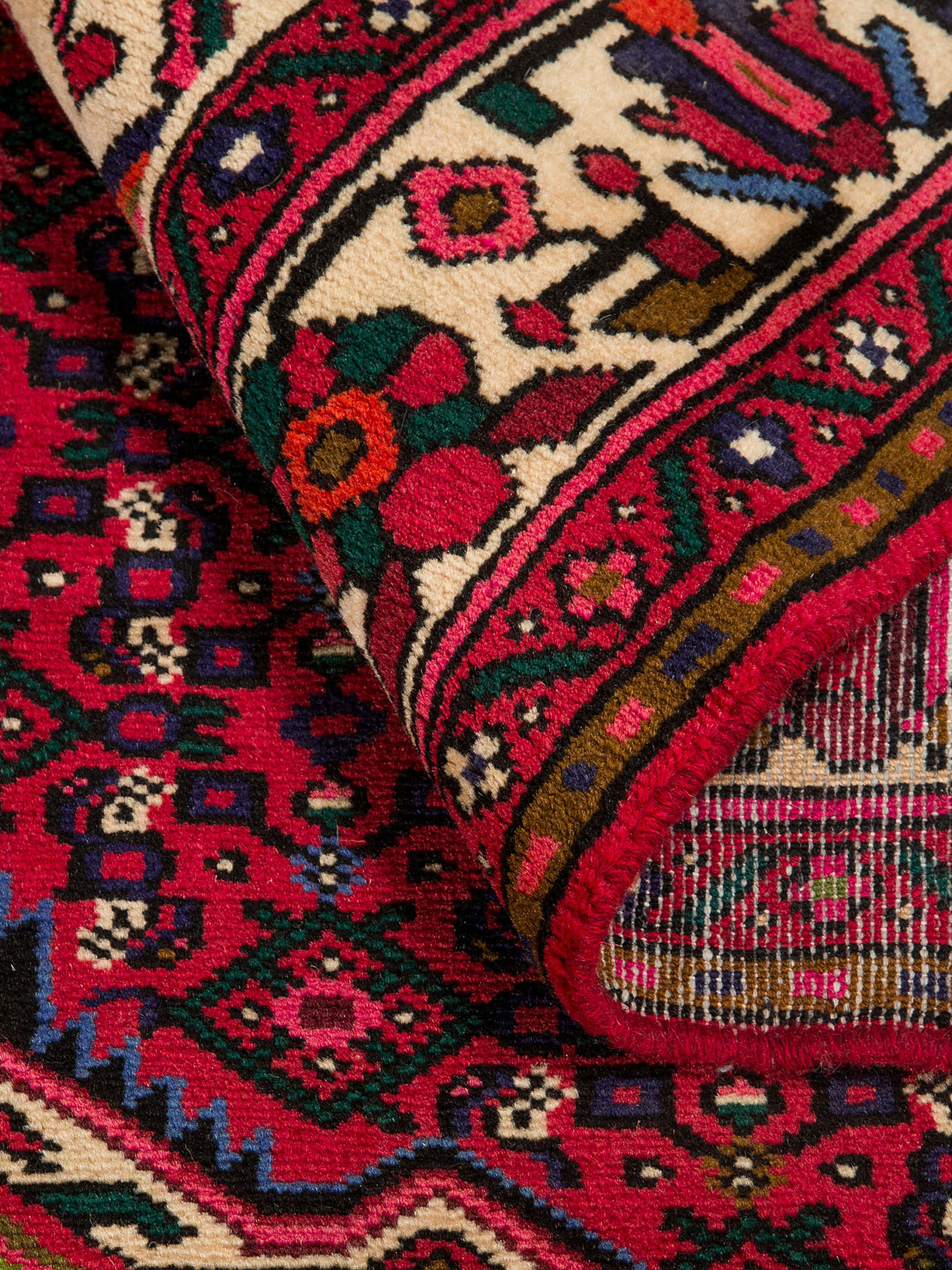 Hosseinabad Hamadan ca. 160 x 220 cm, Unikat / Einzelstück