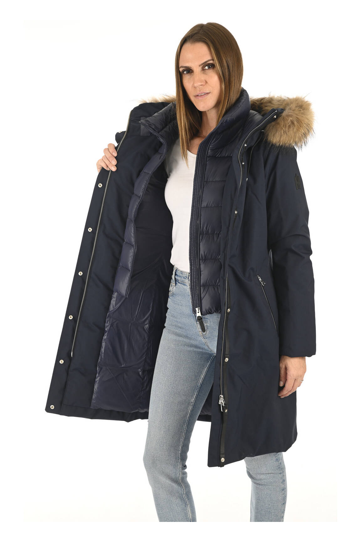 Mackage Parkas Femme couleur bleu