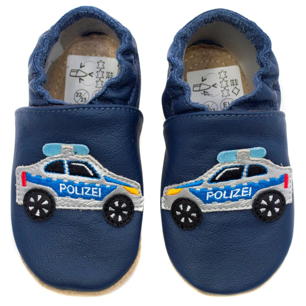 HOBEA-Germany Kitaschuhe Safestep, Kinderhausschuhe in verschiedenen Farben Lauflernschuh