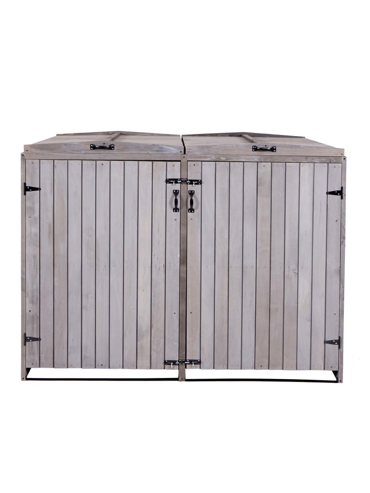 MCW XL 2er-/4er-Mülltonnenverkleidung H74, erweiterbar, Anthrazit-grau günstig kaufen onesize