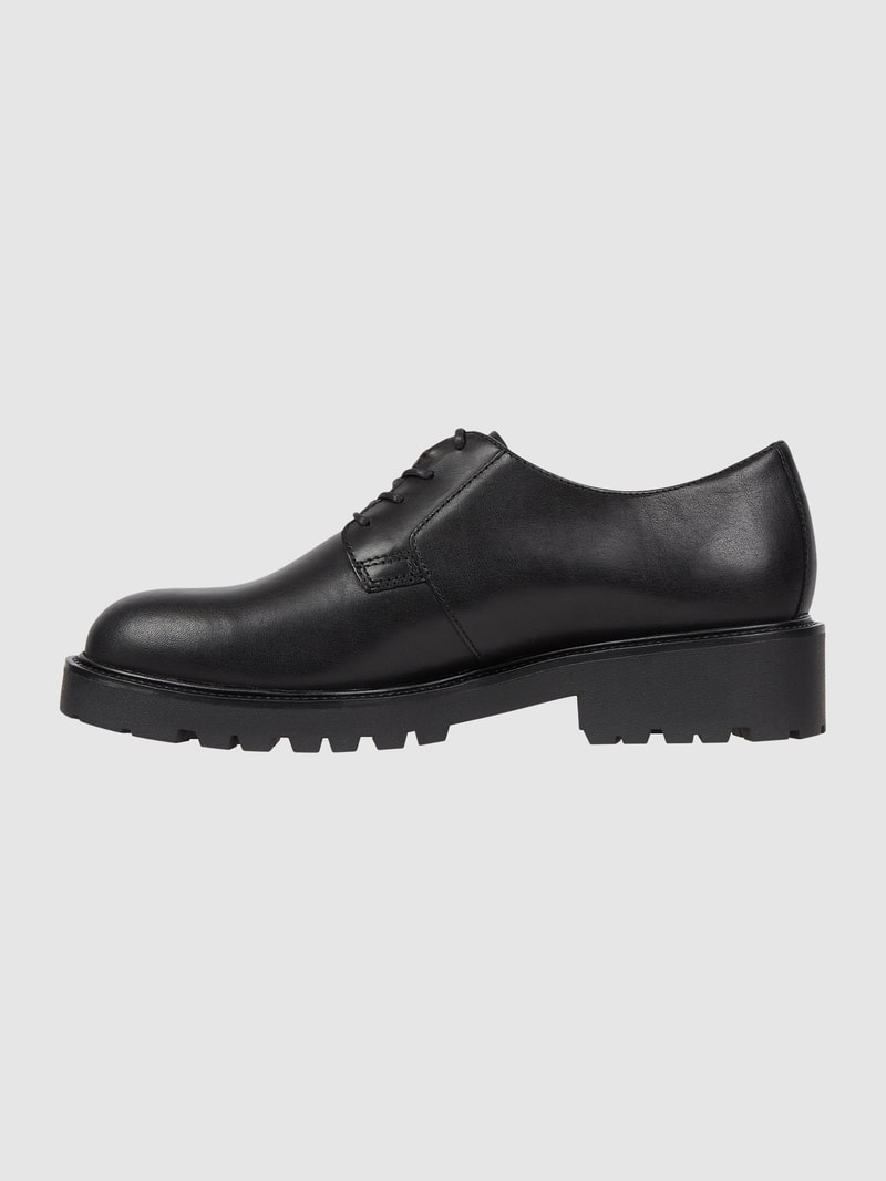 Schnürschuhe aus Leder Modell 'Kenova' in schwarz