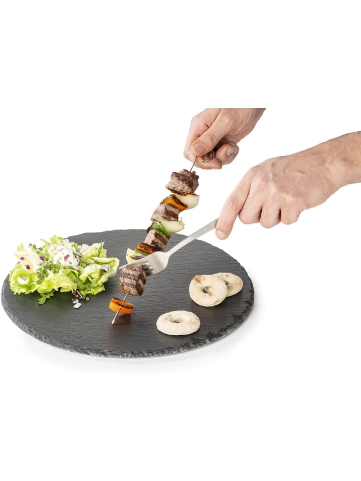 Buddy's Bar 12er-Set: Spieße, Länge: 30 cm Edelstahl in Silber günstig kaufen onesize