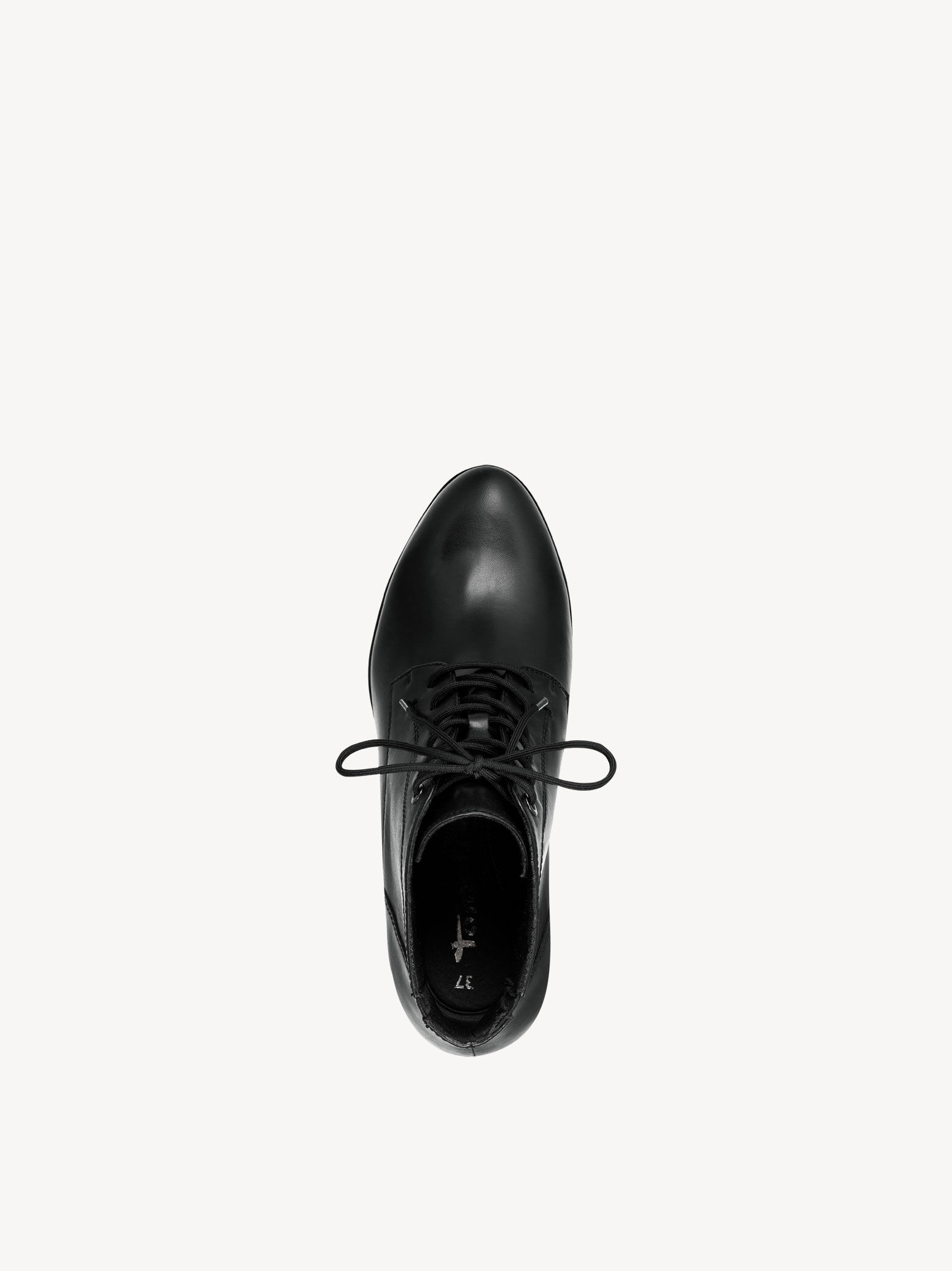 Bottine en cuir - noir