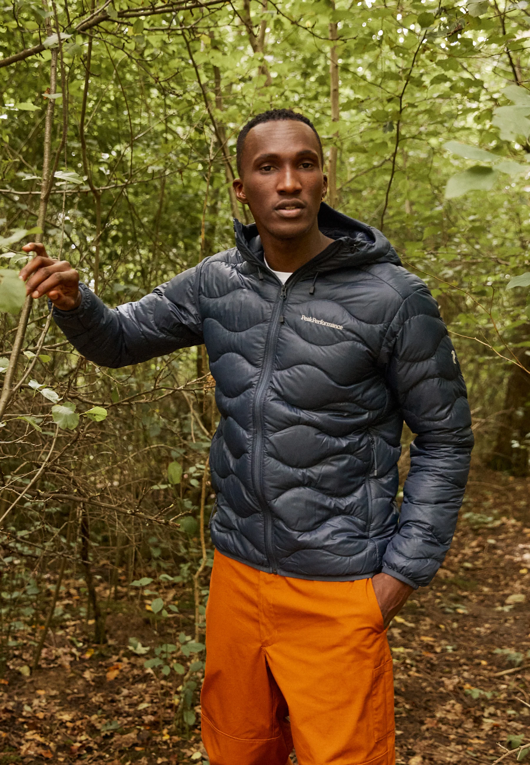 Chaqueta con capucha Peak Performance HELIUM - Chaqueta de plumas