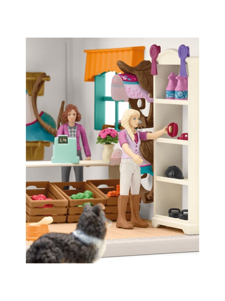 Schleich Horse Club Reitshop zum modularen Reiterhof in Rosa ab 5 Jahre günstig kaufen onesize