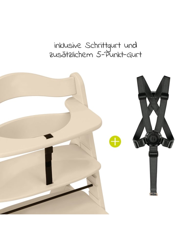 Hauck Hochstuhl Alpha Plus - Vanilla günstig kaufen onesize