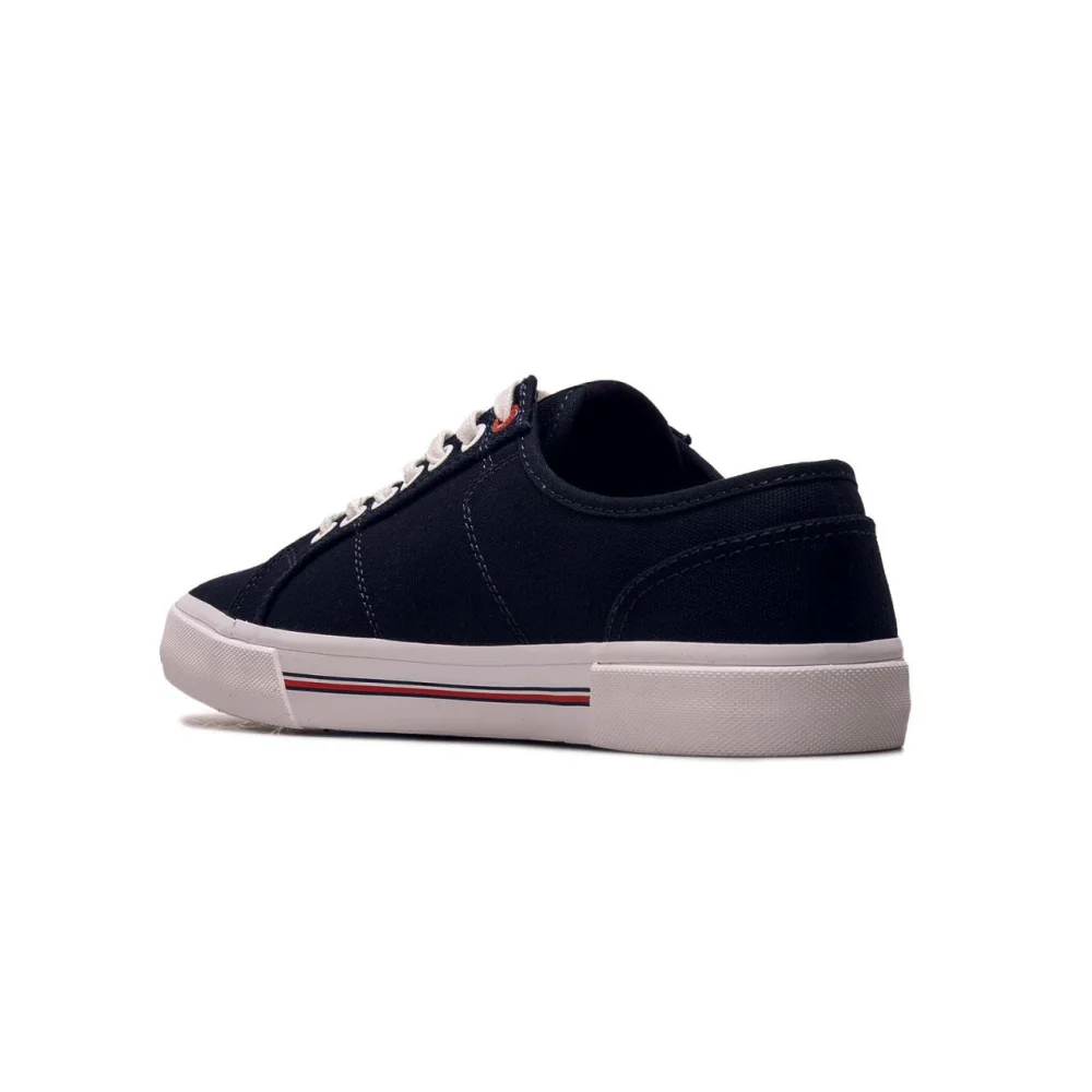 Tommy Hilfiger Core Corporate Vulc Canvas Desert Sky FM0FM04560 DW5 / rot