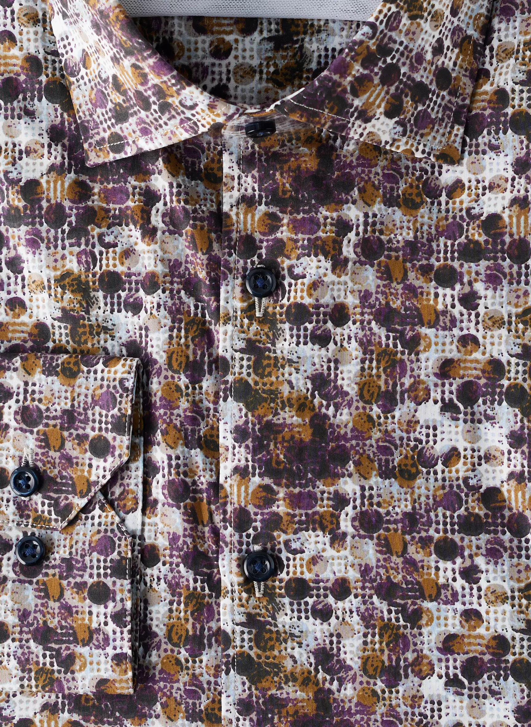 Pierre Cardin Manches Longues Homme couleur violet