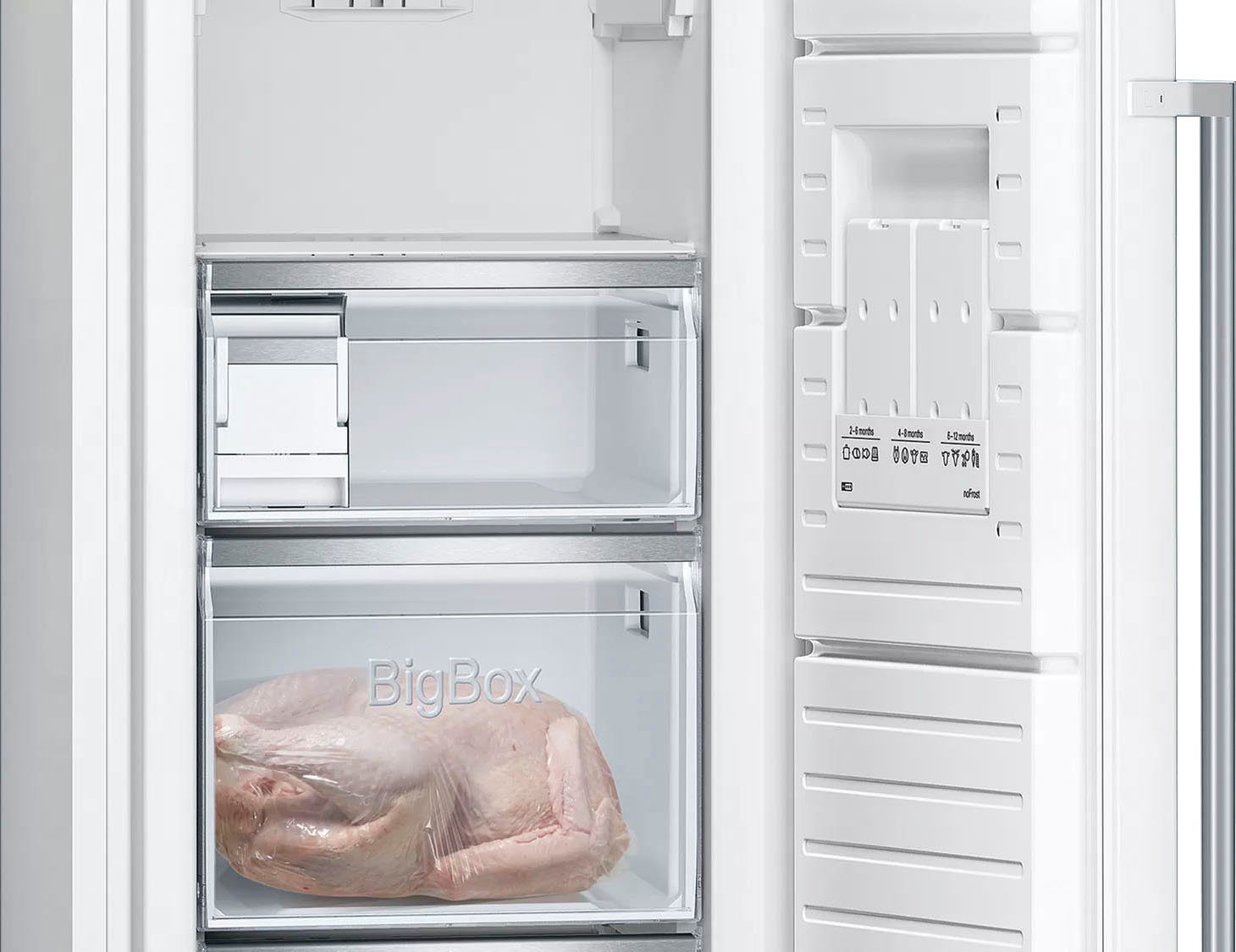 SIEMENS Gefrierschrank iQ500 GS36NAWEP, 186 cm hoch, 60 cm breit