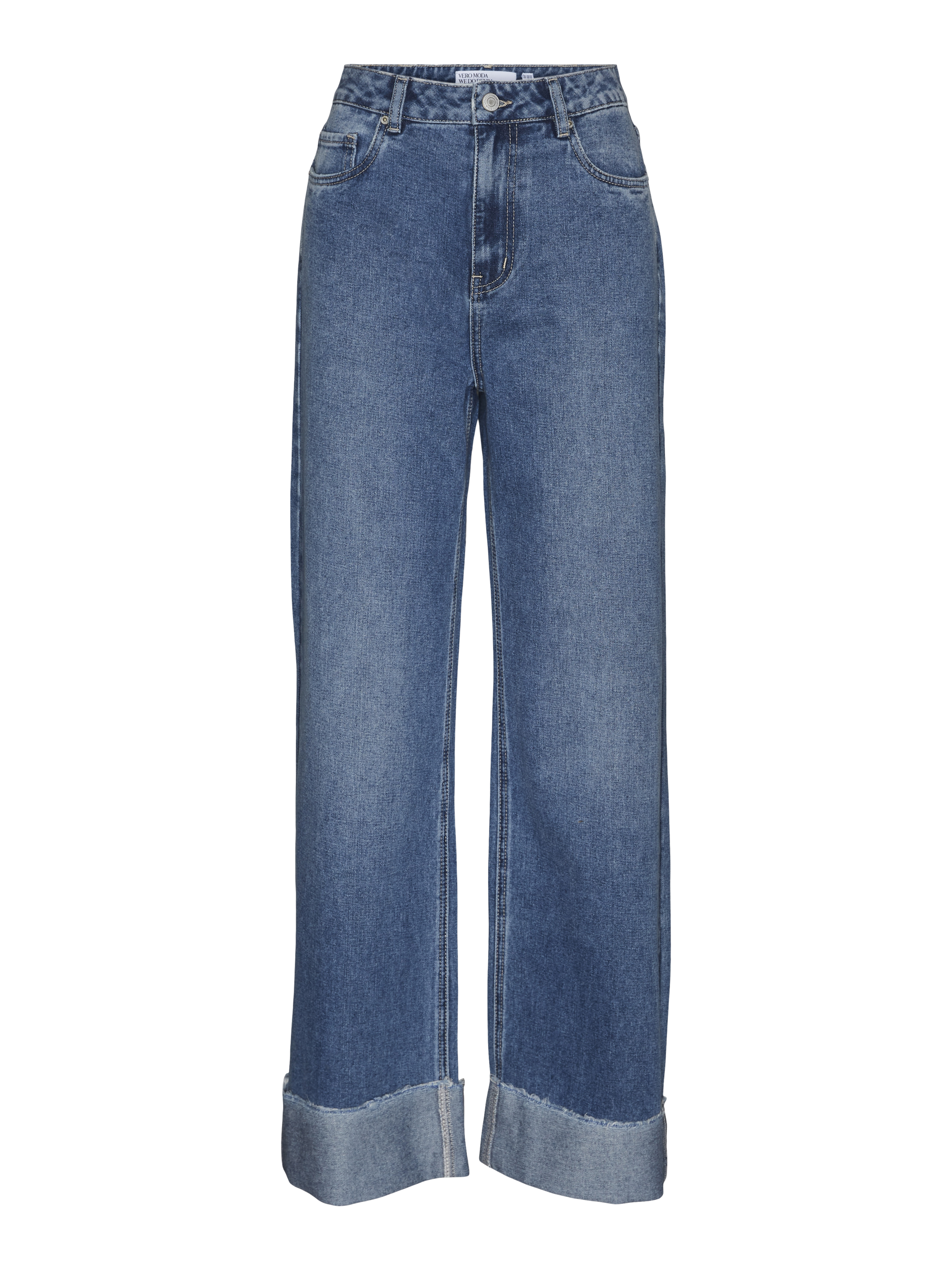 VMKATHY Hohe Taille Weit geschnitten Jeans