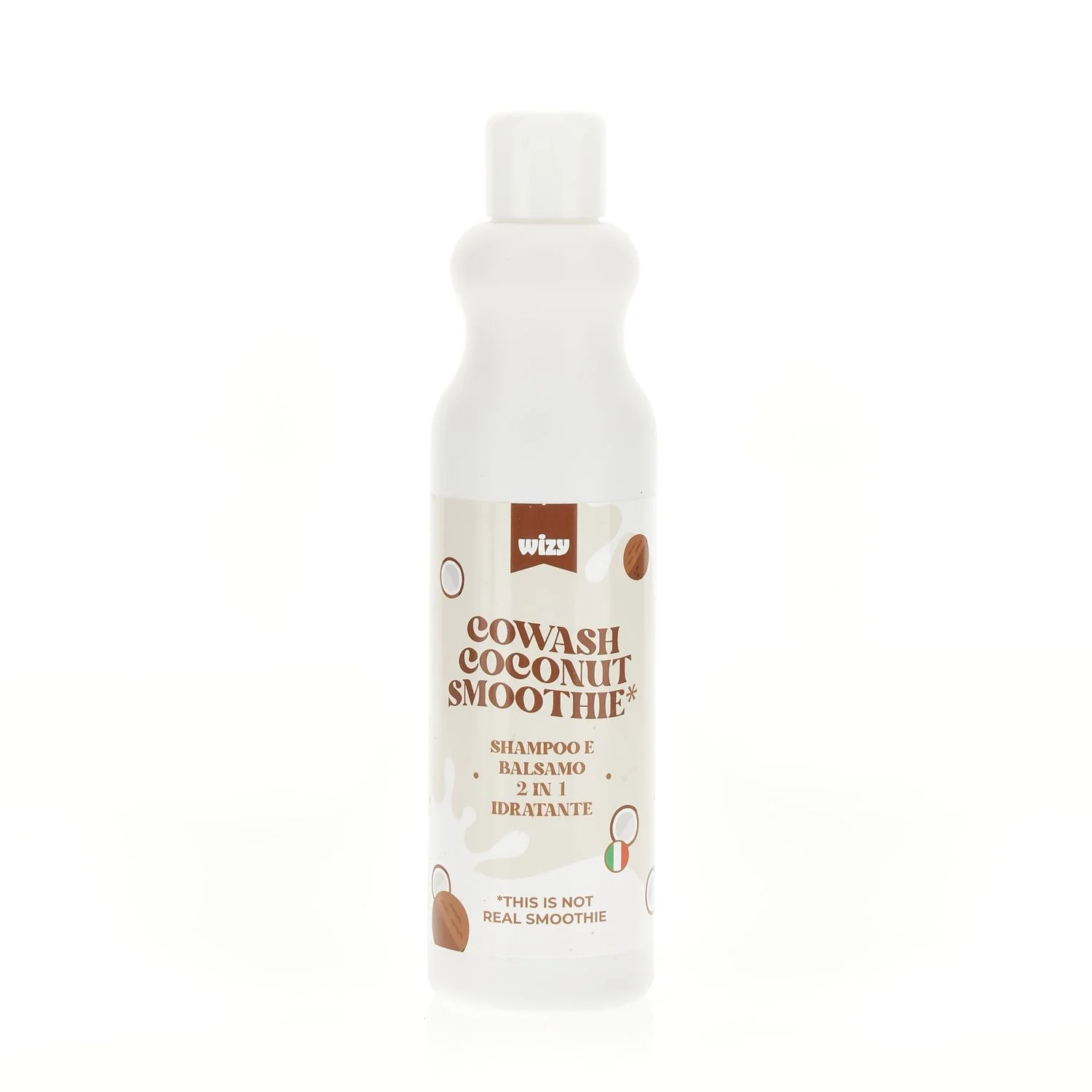 Acondicionador hidratante y nutritivo para el cabello con sabor a batido de coco Cowash.