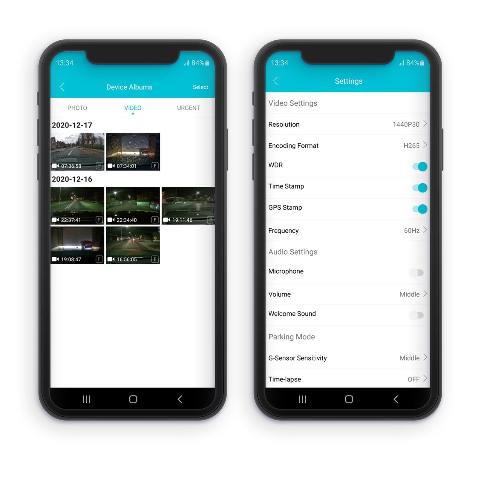 Nordväl Nordväl DC102 32GB 2CH Dashcam + Heckkamera, 2K mi Dashcam