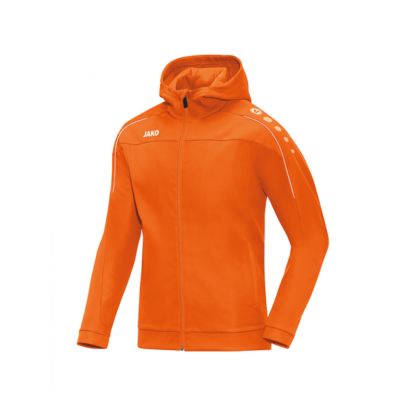 Jako Classico Kapuzenjacke Damen Orange F19