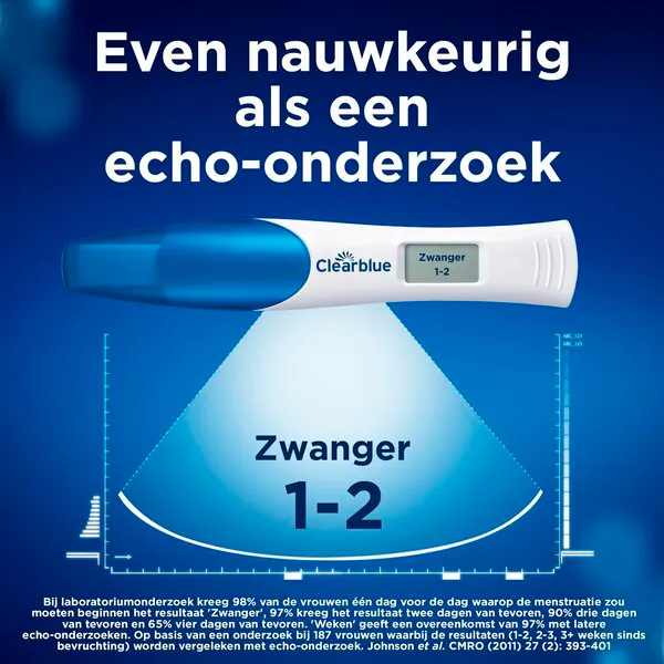 Clearblue terhességi teszt heti kijelzővel - 2 darab