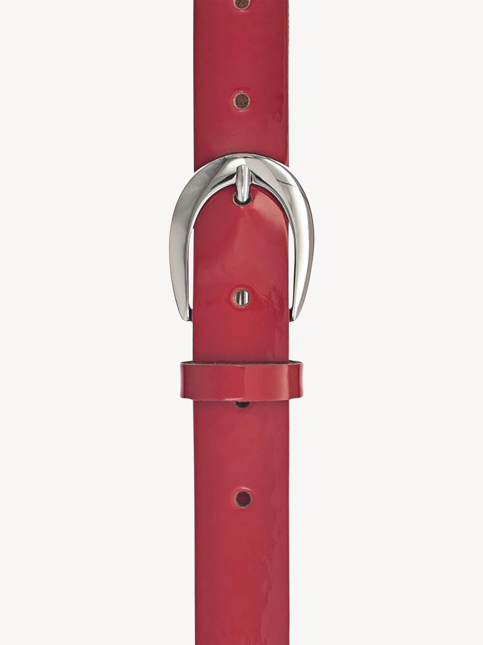 Ceinture en cuir - rouge