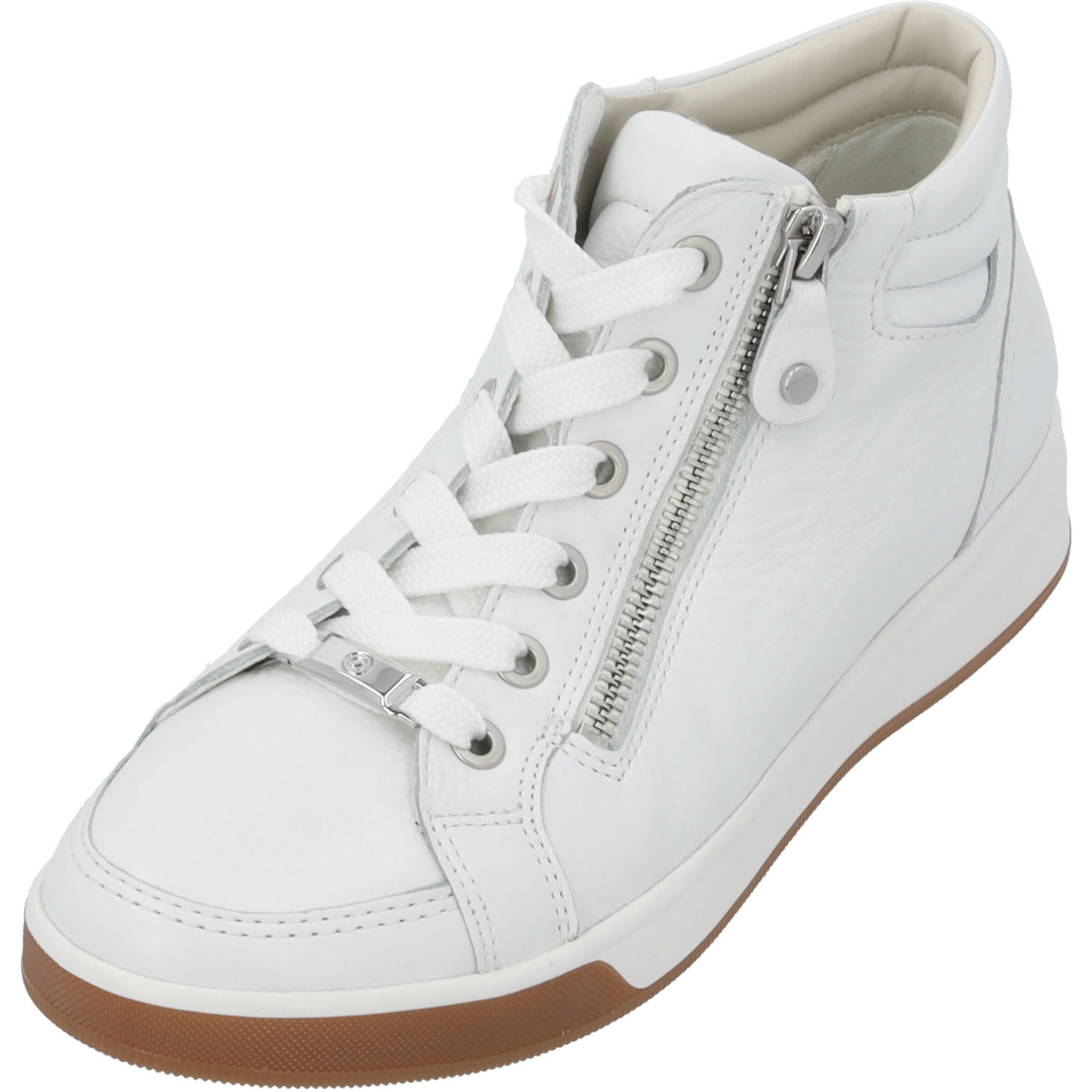 Ara Rom 44499, Sneakers High, Damen, Weiß